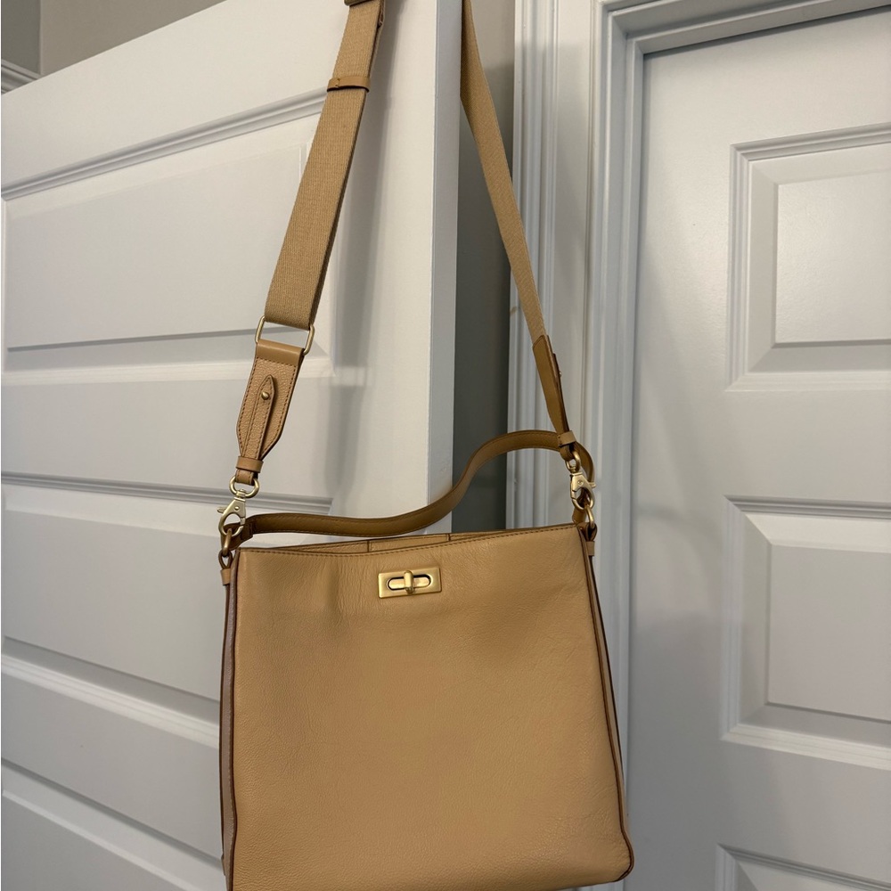ANTONIO MELANI Tan Crossbody Bag